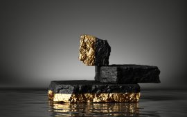 金鉱業株を買うべき時を示す、1つのチャート