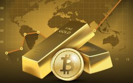 安全資産ゴールドの覇権を狙う暗号通貨